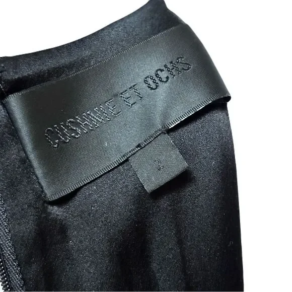 ORIGINAL Cushnie et Ochs Fitted Black Mini Dress | Sz. 2 | EUC - Picture 9 of 10